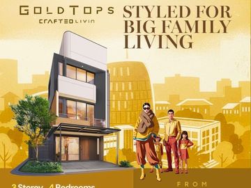 GoldTops Crafted 5B | Harga 996 Juta GoldTops Crafted 5B 3 Lantai Siap Huni