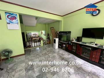 3-story townhome, 25 sq.wa., Lalin Green Ville Srinakarin Village, Soi Sridan 22, Srinakarin Road, Bang Phli, Samut Prakan.