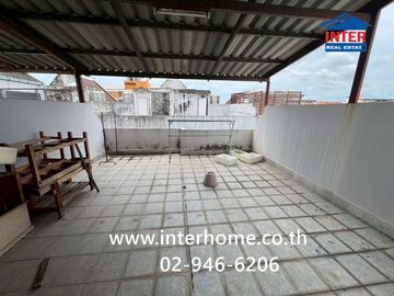 3-story townhome, 25 sq.wa., Lalin Green Ville Srinakarin Village, Soi Sridan 22, Srinakarin Road, Bang Phli, Samut Prakan.