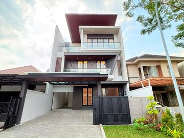 Rumah Mewah Modern Gress 3 Lt Citraland Utama Dekat Pakuwon