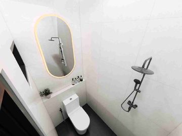 Rumah Mezanine diblok depan Griya permai Ready stok KPR tanpa DP