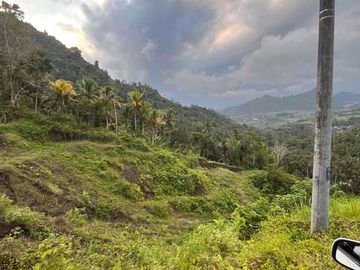 Tanah dengan view gunung agung dan perbukitan