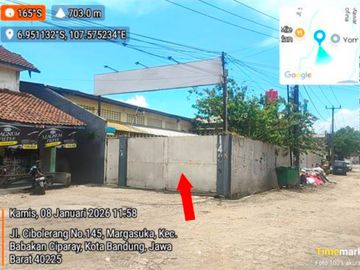Murah Gudang Tengah Kota Jalan Cibolerang