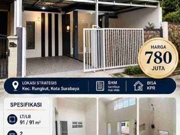 RUMAH MURAH GRAND SEMANGGI RUNGKUT MERR DEKAT WONOREJO, PANDUGO, RUNGKUT ASRI, PENJARINGAN