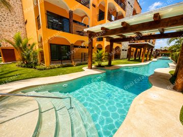 Departamento 2 recámaras en Playa del Carmen el cielo residencial amueblado