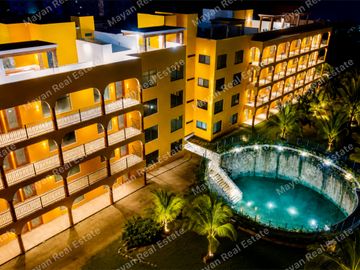Departamento 2 recámaras en Playa del Carmen el cielo residencial amueblado