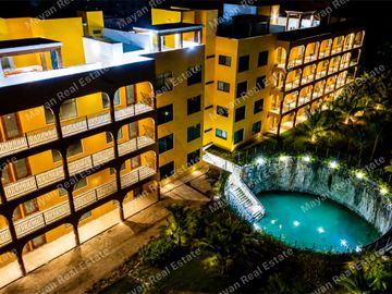 Departamento 2 recámaras en Playa del Carmen el cielo residencial amueblado