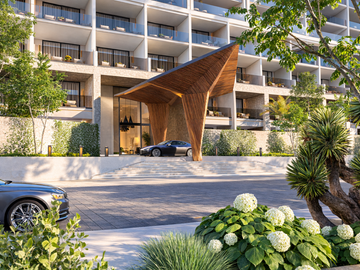 DEPARTAMENTO DE LUJO EN VENTA CON BEACH CLUB PRIVADO, AREA COMERCIAL, DE 1 Y 2 RECAMARAS, PLAYA DEL CARMEN