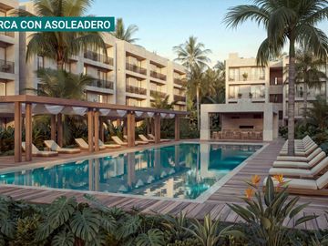 DEPARTAMENTO EN VENTA DE 3 RECAMARAS,2 BAÑOS ZONA RESIDENCIAL PRIVADA,SEGURIDAD,ALBERCAS,CANCHAS,CRECIMIENTO URBANO ACELERADO.