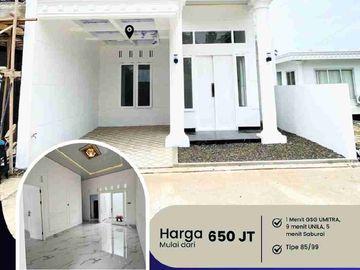 DI JUAL RUMAH MEWAH SANOV GUNUNG TERANG BANDAR LAMPUNG