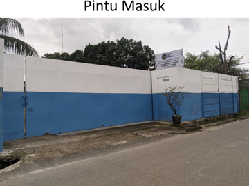 Dijual Gudang/Pabrik Central Kitchen Eksis Curug Tangerang Lokasi Strategis Siap Pakai
