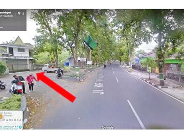 Tanah SHMP 2172m2 Tepi Jl. KRT. Pringgodiningrat Dekat Jl Magelang, Komplek Pemda Sleman, Dekat SCH, Lokasi Strategis, Cocok Hunian, Usaha, Ruko,Hotel