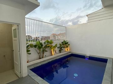 Fully Furnished 2-Bedroom Villa With Private Pool For Rent In Kerobokan