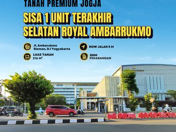 Tanah Premium Jogja 800 Meter dari Jl. Laksa Adisucipto Bisa Dicicil 12x Tanpa Bunga