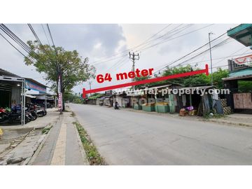 Dijual lahan komersil bersertifikat di pinggir jalan Pasar Kemis,Cikupa,Tangerang.
