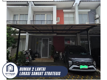 DIJUAL RUMAH 2 LANTAI CANTIK LINGKUNGAN AMAN DAN NYAMAN DI RESIDENCE ONE (EN680)