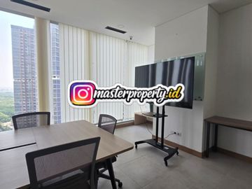 Disewa Office Gold Coast PIK luas 240m2, Semi Furnished