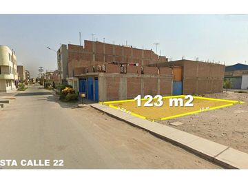 Terreno 123 m2 en Carabayllo