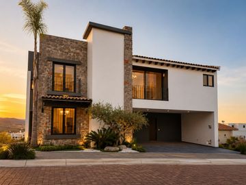 VENTA DE RESIDENCIA EN GRAN RESERVA, ACABADOS DE LUJO, 3 RECAMARAS, COCHERA PARA 3 AUTOS, JARDIN, SOTANO, ELEVADOR, AIRA ACONDICIONADO, ESTILO MEXICAN