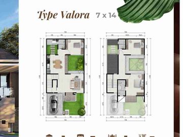 Rumah Ready Bukit baruga Antang Kota Makassar Type 2 Lantai