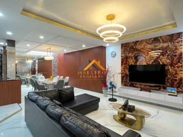 Dijual Rumah Full Furnished Lux Komplek Taman Malibu Indah (Daerah Polonia)