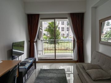 DIJUAL APARTMENT 3BR FULL FURNISHED VIEW SWIMING POOL DI M-TOWN SIGNATURE GADING SERPONG