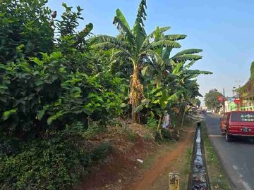 Dijual Tanah lokasi bagus pinggir jalan Letda Natsir Cikeas gn putri