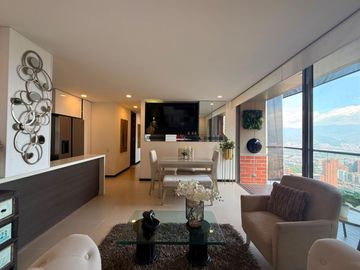 Apartamento AMOBLADO en Arriendo en Altos del Poblado, El Poblado