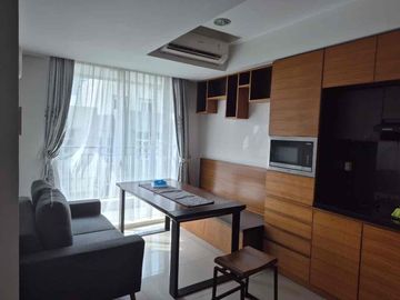 dijual apartemen spring hill oakwood full furnish 73 m²