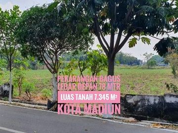 (Ba) Tanah Pekarangan, Depan RS Griya Husada KOTA MADIUN, Lokasi Keren