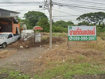Land for sale, Bang Man Subdistrict, Mueang Sing Buri District. Tel.099998----