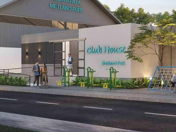 Kavling Hoek Clematis Metland Puri 10x11 HGB Srategis Siap Bangun