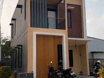 Rumah Hook Siap Huni Dekat LRT Cikunir, Toll Jatiasih, RS.Hermina, RS. Mitra Keluarga