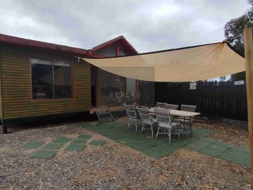 Parcela con 2 cabañas equipadas en Algarrobo Norte