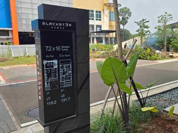 Rumah Dijual Modernland Tipe Blackstar tipe HOEK MarQ Estate View Danau