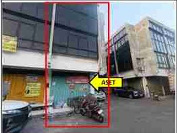 Dijual via lelang ruko di Tambakrejo Surabaya