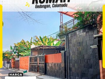 Rumah Mewah Luas 2 Lantai Lebar Depan 14m Hadap Timur Strategis di Tanon Kidul Gedongan Colomadu