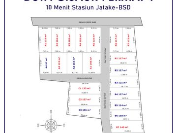 1 Juta-an, Tanah Kavling Tepi Jalan Dekat Stasiun Jatake