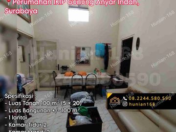 Jual Rumah Perumahan IKIP Gunung Anyar Indah Surabaya Timur Tambak Mas Permai Purimas Medokan Rungkut Madya Wiguna