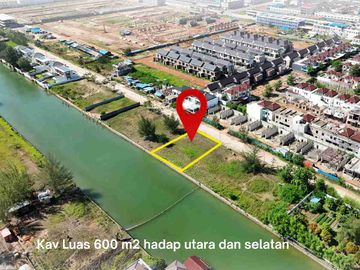 Dijual kavling View kanal Laut Bengkong golden City 600 M2 di bawah pasaran posisi terbaik
