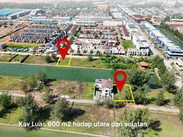 Dijual kavling View kanal Laut Bengkong golden City 600 M2 di bawah pasaran posisi terbaik