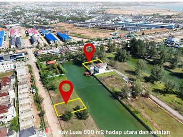Dijual kavling View kanal Laut Bengkong golden City 600 M2 di bawah pasaran posisi terbaik