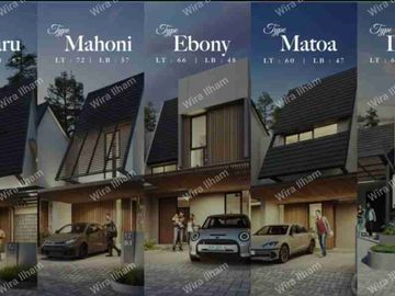 New Type Cendana Residence Dekat Stasiun Rawabuntu Tangsel