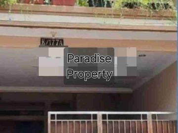 DIJUAL VIA LELANG RUMAH 2 LANTAI, UTAN KAYU , MATRAMAN.