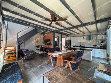 CASA ESTILO INDUSTRIAL MODERNO EN RENTA NORTE DE CUERNA VIG Y RAPIDO ACCESO