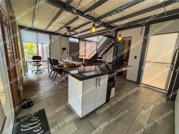 CASA ESTILO INDUSTRIAL MODERNO EN RENTA NORTE DE CUERNA VIG Y RAPIDO ACCESO