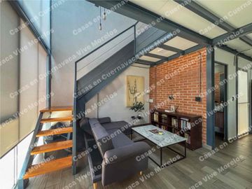 CASA ESTILO INDUSTRIAL MODERNO EN RENTA NORTE DE CUERNA VIG Y RAPIDO ACCESO