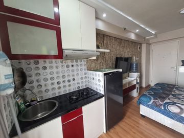 Sewa Studio Apartemen Furnished - Minimal sewa 3 bulanan - Free IPL - Bassura City