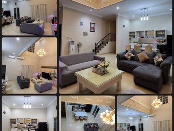 Jual BU Rumah Pakuwon Indah Surabaya Barat 2.5 Lantai Full Furnished Murah POL (BJR-031)