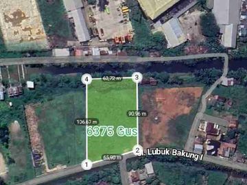 Tanah 6375 M² Soetta Lubuk bakung Murah palembang